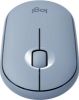  Зображення Мишка бездротова Logitech Pebble M350 (910-005719) Blue Grey USB 