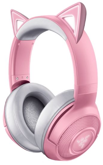  Зображення Ігрові навушники Razer Kraken Kitty Edition Quartz BT RGB Pink (RZ04-03520100-R3M1) 