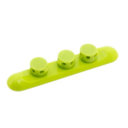  Зображення Тримач для кабелю Extradigital CC-952 Cable Clips, Green (KBC1704) 