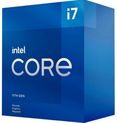  Зображення Центральний процесор Intel Core i7-11700F 8C/16T 2.5GHz 16Mb LGA1200 65W w/o graphics Box 