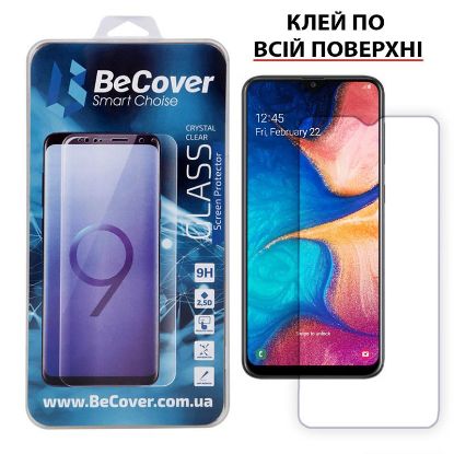  Зображення Скло захисне BeCover Samsung Galaxy A20 SM-A205 Crystal Clear Glass (703679) 