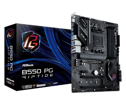  Зображення Материнська плата ASRock B550 PG Riptide Socket AM4 