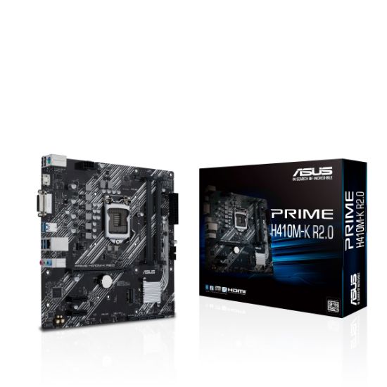  Зображення Материнська плата Socket_1200 ASUS PRIME H410M-K R2.0 (H410/2xDDR4 2933MHz/1xPCIe x16/4xSATA3/Glan/4xUSB3.2/2xUSB2.0/Micro-ATX)) 