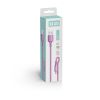  Зображення Кабель 1m USB 2.0 AM/Type-C Colorway (CW-CBUC044-PU) (soft silicone) 2.4A Purple 
