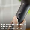  Зображення Фен Philips, 2100Вт, 3 режими, іонизиция, хол. обдув, темно-сірий 