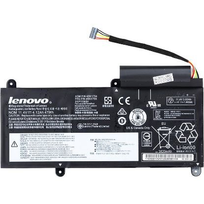  Зображення Акумулятор до ноутбука Lenovo ThinkPad E450 (45N1754) 11.3V 3600mAh PowerPlant (NB480784) 