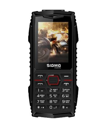  Зображення Мобільний телефон Sigma mobile X-treme AZ68 Dual Sim Black/Red 