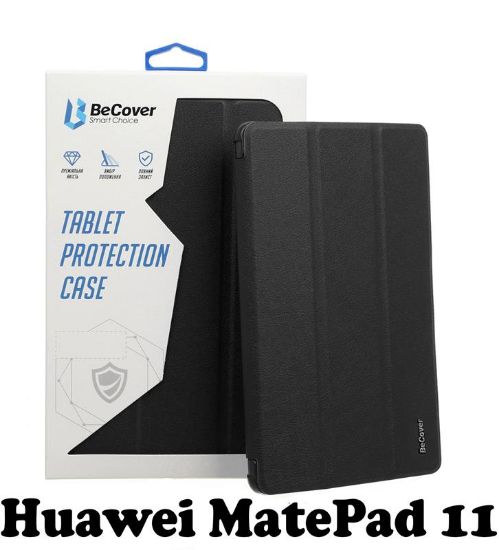  Зображення Чохол до планшета BeCover Smart Case Huawei MatePad 11 Black (707607) 