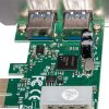  Зображення Контролер Frime NEC720200F1 (ECF-PCIEtoUSB003.LP) PCI-E-2xUSB3.0 