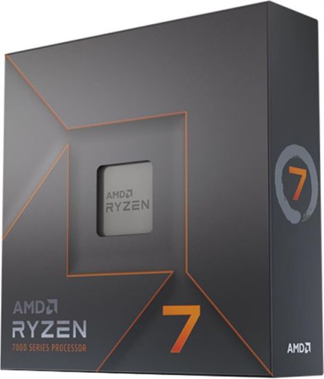  Зображення Центральний процесор AMD Ryzen 7 7700X 8C/16T 4.5/5.4GHz Boost 32Mb Radeon Graphics AM5 105W w/o cooler Box 