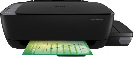  Зображення Багатофункційний пристрій A4 кол. HP Ink Tank 410 з Wi-Fi (Z6Z95A) 