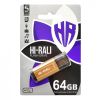  Зображення Флеш-накопичувач USB 64GB Hi-Rali Stark Series Gold (HI-64GBSTGD) 