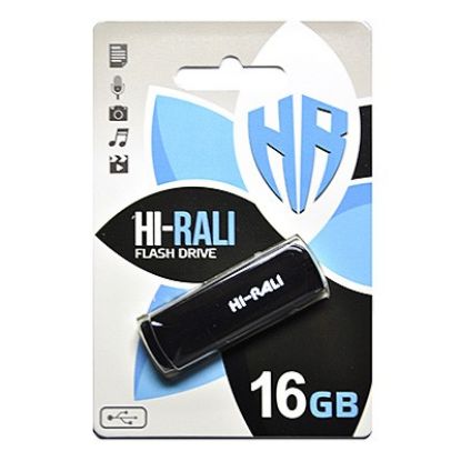  Зображення Флеш-накопичувач USB 16GB Hi-Rali Taga Series Black (HI-16GBTAGBK) 