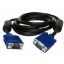  Зображення Кабель монитора 1.8м VGA Atcom (15261) HD15M/HD15M (VGA 3+9 1080p) 2 фер. кольца, черный с синим 