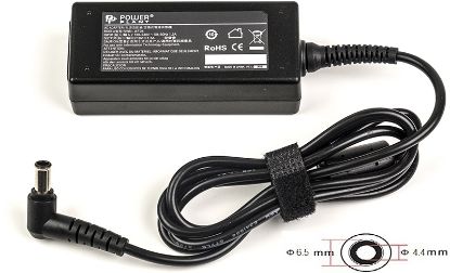  Зображення Блок живлення для монітора PowerPlant for monitor LG 220V, 19V 25W 1.3A (6.5*4.4) with pin (LG25F6544) 