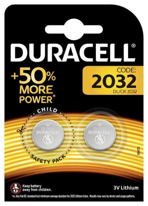  Зображення Батарейка Duracell DL 2032 BL 2шт 