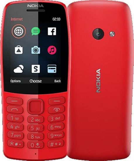  Зображення Мобiльний телефон Nokia 210 Dual Sim Red 