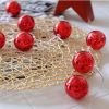  Зображення Гірлянда ColorWay Світлодіодна Christmas lights ball 6 см 10 LED 1.5 м USB Red (CW-MC-LB10U) 