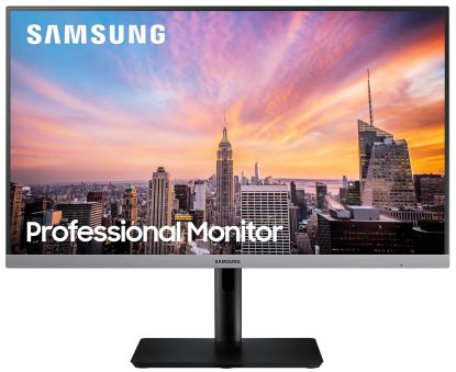  Зображення Монітор Samsung 23.8" S24R650F D-Sub, HDMI, DP, USB, ІPS, 75Hz, Pivot 