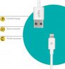  Зображення Кабель Piko CB-UL11 USB-Lightning 1.2м White (1283126496165) 