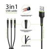  Зображення Дата кабель USB 2.0 AM to Lightning + Micro 5P + Type-C 1.4m CBFLEXU1 bl Intaleo (1283126487521) 