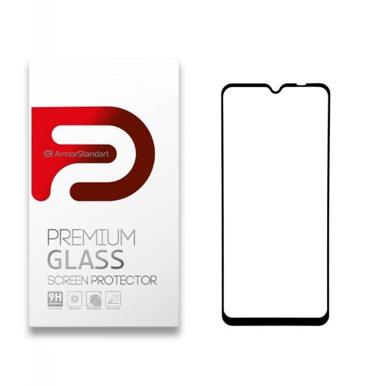  Зображення Скло захисне Armorstandart Full Glue HD Xiaomi Redmi 9A/9С Black (ARM58315) (ARM58315) 