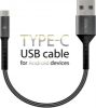  Зображення Кабель Intaleo CB0 USB-USB Type-C 0.2м Black/Grey (1283126495656) 