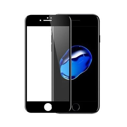  Зображення Захисне скло для Apple iPhone 6/6S Black, 0.3мм, 4D ARC, Люкс (Z15301) 