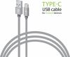  Зображення Дата кабель USB 2.0 AM to Type-C 1.0m CBGNYT1 grey Intaleo (1283126489136) 