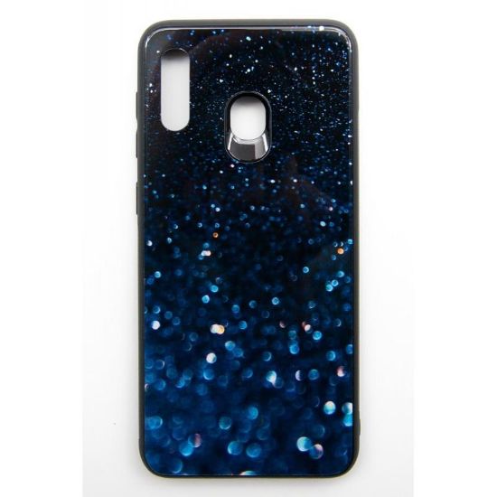  Зображення Чохол-накладка Dengos Glam для Samsung Galaxy A30 SM-A305 Синій калейдоскоп (DG-BC-GL-62) 