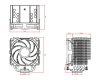  Зображення Кулер процесорний ID-Cooling SE-226-XT ARGB 