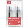  Зображення Насадка для зубної електрощітки Oclean P2S5 B02 Standard Clean Brush Head Black (2 шт) (6970810552201) 