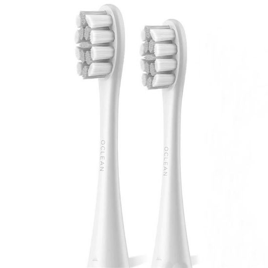  Зображення Набір змінних щіток-насадок Oclean P1C10  Brush Head White (2шт) 