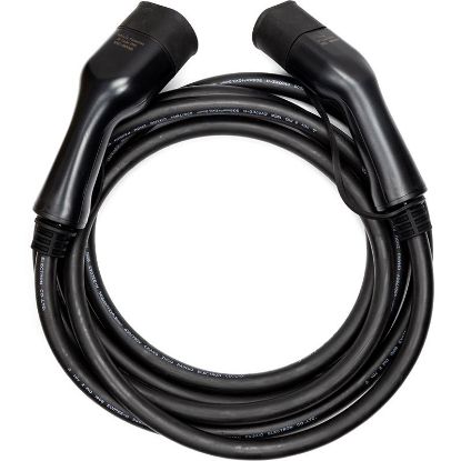  Зображення Зарядний кабель для електромобіля HiSmart Type 2, 32A, 22кВт, 3 фазный, 5м (EV200023) 