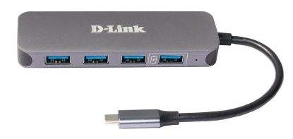  Зображення Концентратор USB Type-C D-Link DUB-2340 