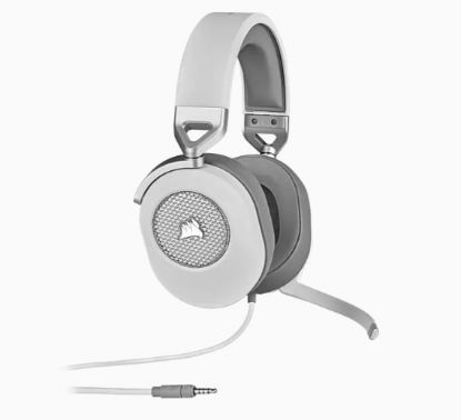  Зображення Corsair HS65 Surround Headset, White - EU, EAN:0840006643821 