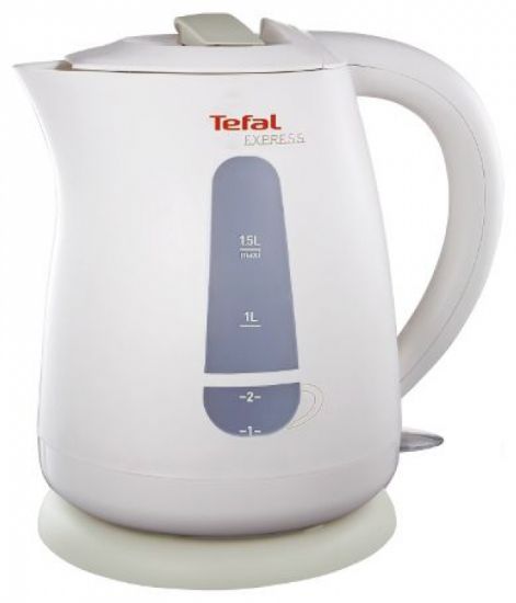  Зображення Електрочайник Tefal EXPRESS, 1.5л, пластик, білий 