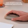  Зображення Миша LOGITECH Pebble M350 Wireless, Sand (910-006751) 