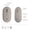  Зображення Миша LOGITECH Pebble M350 Wireless, Sand (910-006751) 