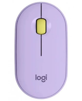  Зображення Мишка бездротова Logitech Pebble M350 Lavender Lemonade (910-006752) 