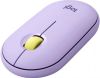  Зображення Мишка бездротова Logitech Pebble M350 Lavender Lemonade (910-006752) 