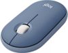  Зображення Мишка бездротова Logitech Pebble M350 (910-006753) Blueberry USB 