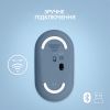  Зображення Мишка бездротова Logitech Pebble M350 (910-006753) Blueberry USB 