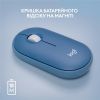  Зображення Мишка бездротова Logitech Pebble M350 (910-006753) Blueberry USB 