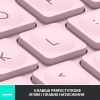  Зображення Клавіатура Logitech MX Keys Mini Wireless Illuminated UA Rose (920-010500) 