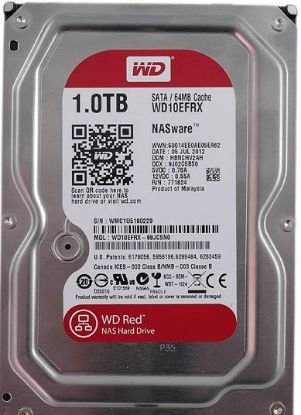  Зображення Накопичувач HDD SATA 1.0TB WD Red 5400rpm 64MB (WD10EFRX) Refurbished 