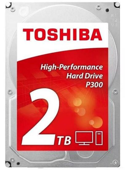  Зображення Накопичувач HDD SATA 2.0TB Toshiba P300 7200rpm 64MB (HDWD120EZSTA) 