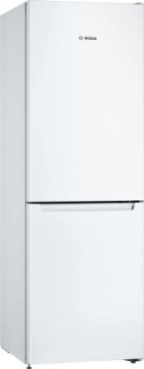  Зображення Холодильник Bosch з нижн. мороз., 176x60x65, xолод.відд.-192л, мороз.відд.-87л, 2дв., А++, NF, білий 