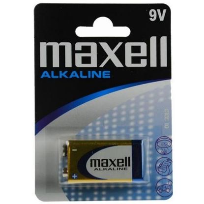  Зображення Батарейка Maxell 6LR61 BL 1шт 