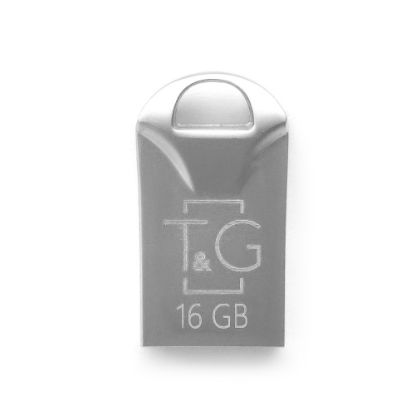  Зображення Флеш-накопичувач USB 16GB T&G 106 Metal Series Silver (TG106-16G) 